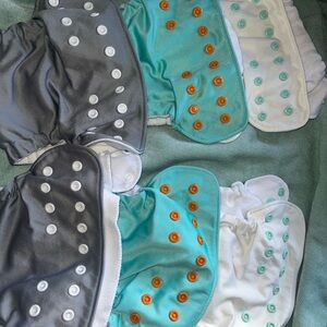 FuzziBunz Cloth Diapers Set